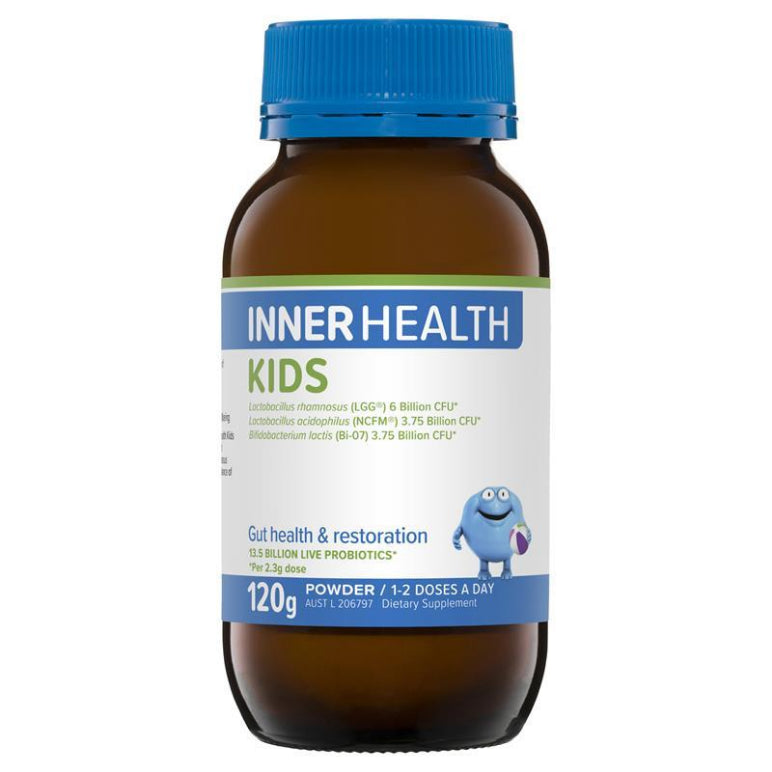 Inner Health Kids 120g Powder Fridge Line front image on Livehealthy HK imported from Australia