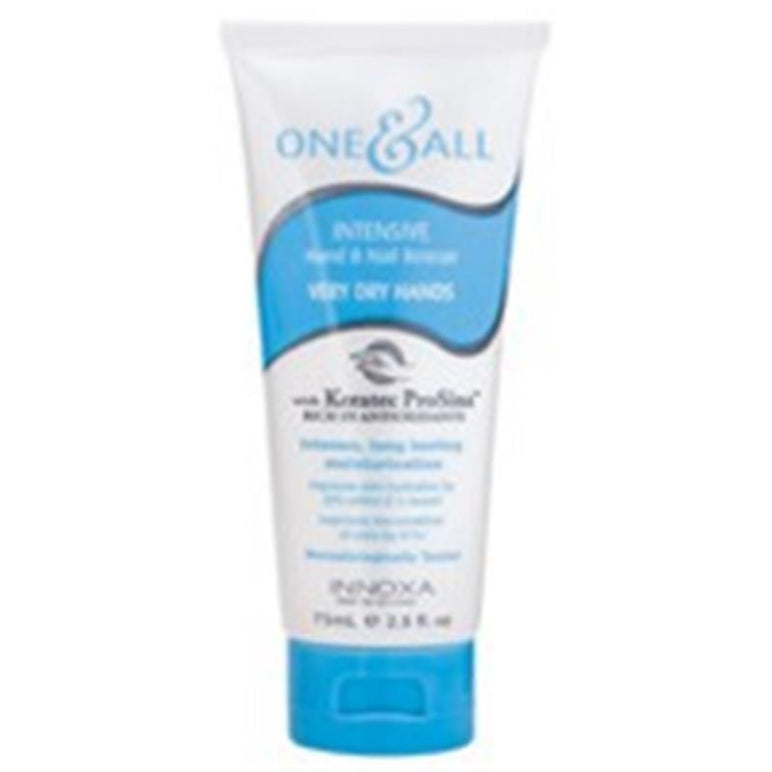 Innoxa One & All Intensive Hand & Nail Rescue Cream Very Dry Hands 75ml front image on Livehealthy HK imported from Australia