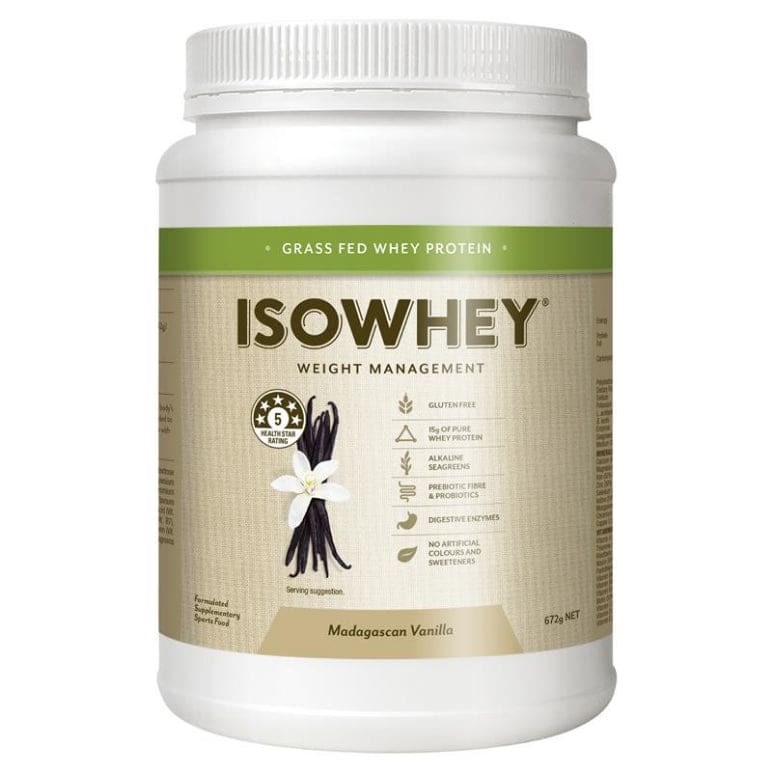 IsoWhey Complete Madagascan Vanilla 672g front image on Livehealthy HK imported from Australia