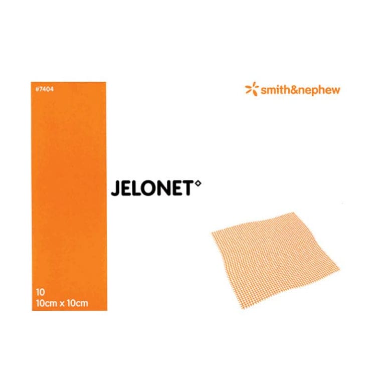 Jelonet 10cm x 10cm Single Dressing front image on Livehealthy HK imported from Australia