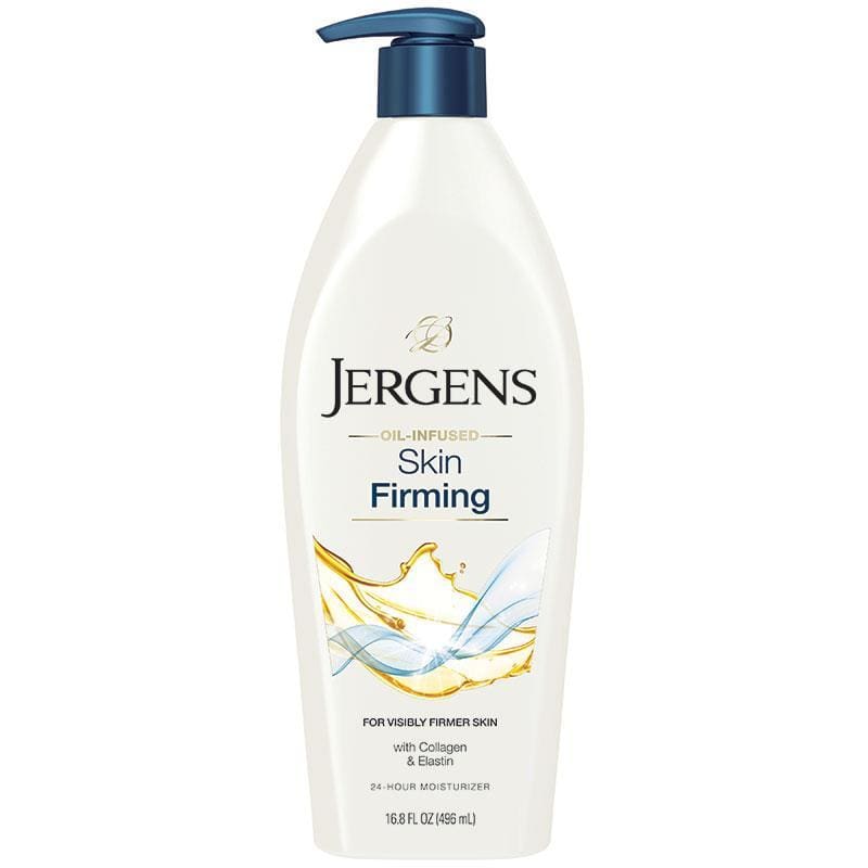 Jergens Oil Infused Skin Firming Lotion 496ml front image on Livehealthy HK imported from Australia