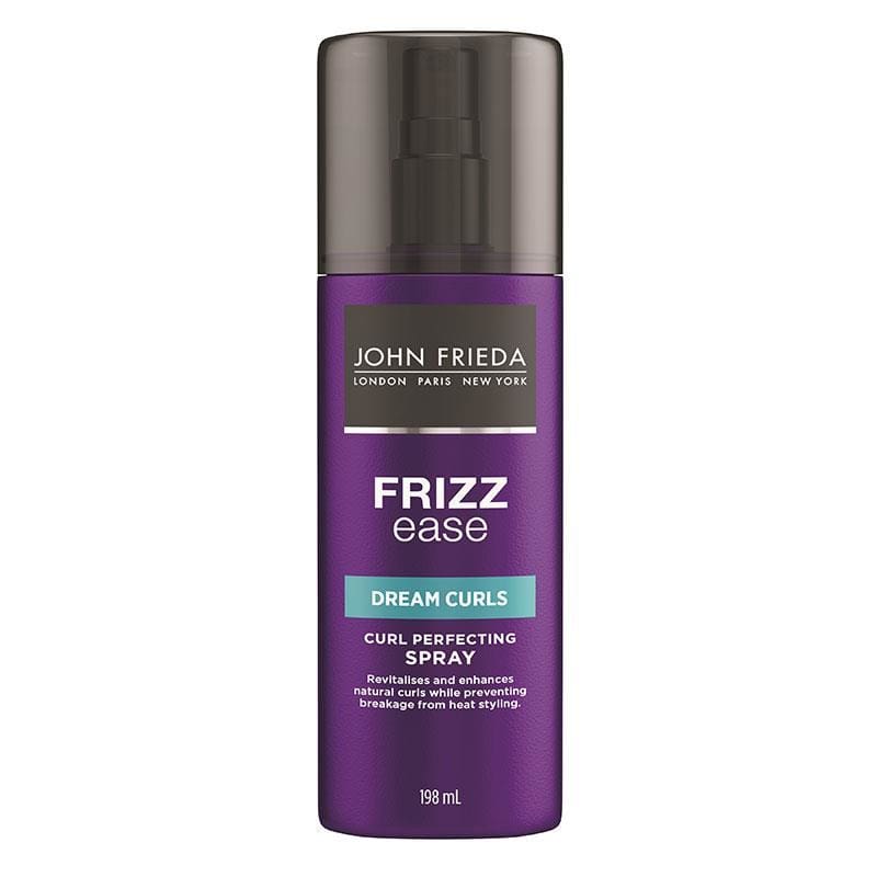 John Frieda Frizz Ease Curl Perfecting Spray 198mL front image on Livehealthy HK imported from Australia