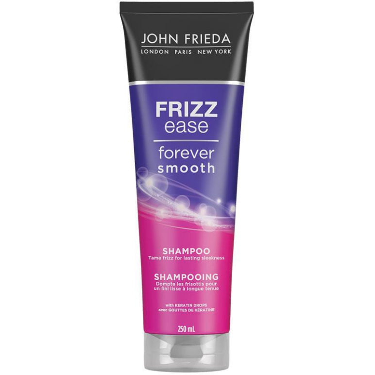 John Frieda Frizz Ease Forever Smooth Shampoo 250ml front image on Livehealthy HK imported from Australia