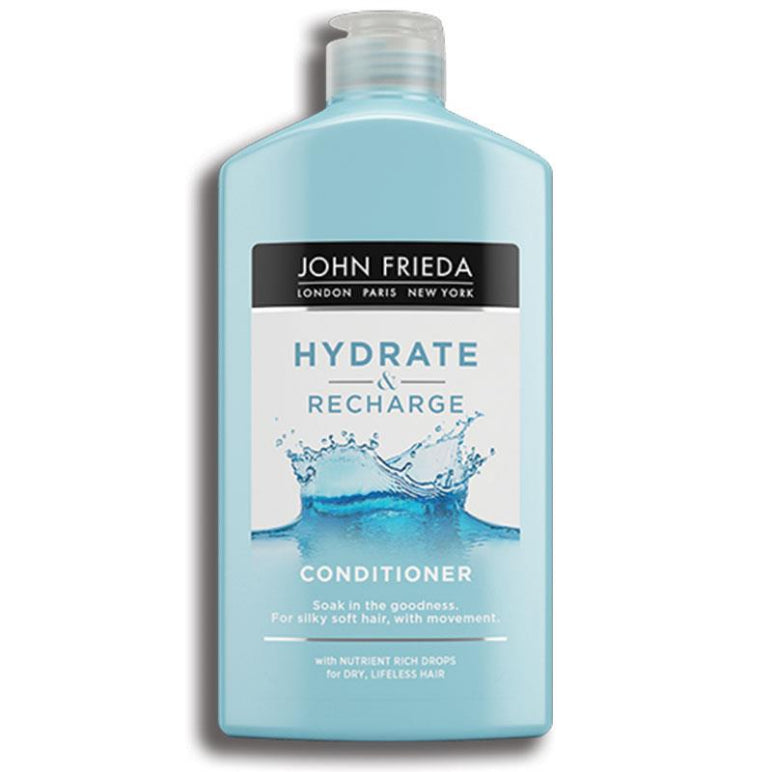 John Frieda Hydrate & Recharge Conditioner 250ml front image on Livehealthy HK imported from Australia