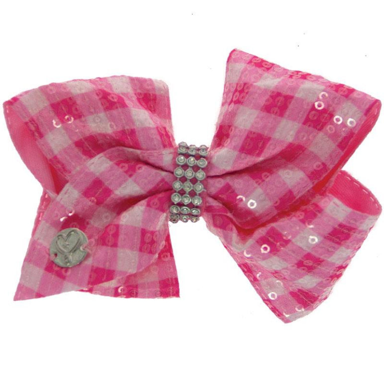 JoJo Siwa Sparkle Medium Sequin Gingham front image on Livehealthy HK imported from Australia
