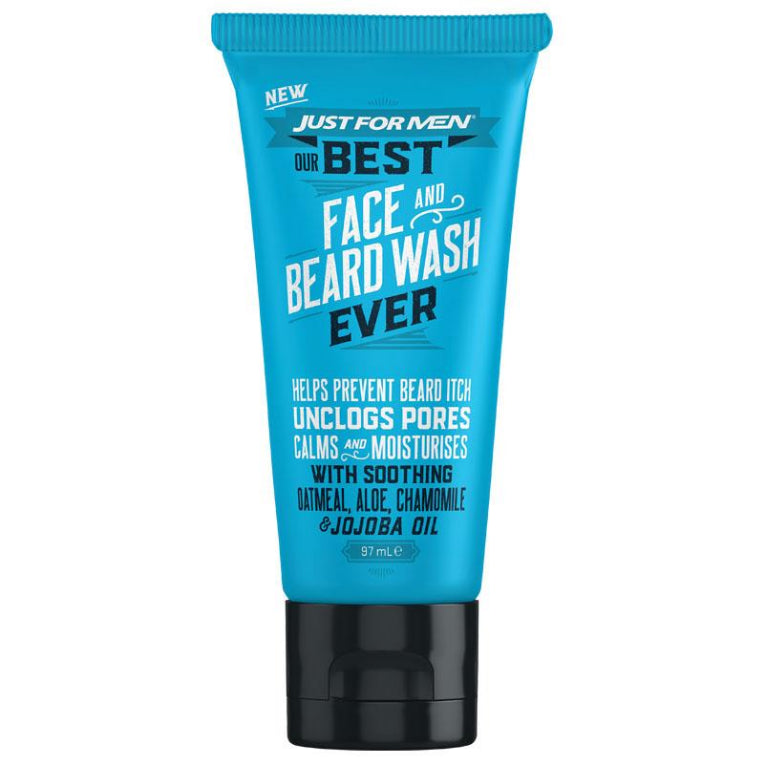 Just For Men - Our Best Ever Face & Beard Wash 97ml front image on Livehealthy HK imported from Australia