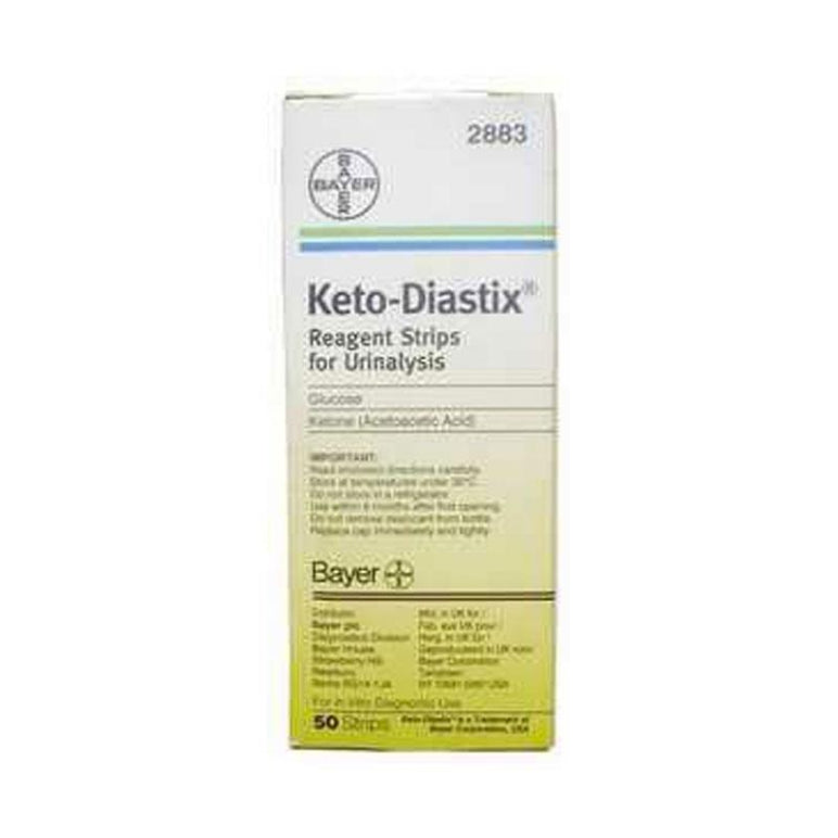 Keto Diastix Test Strips 50 front image on Livehealthy HK imported from Australia