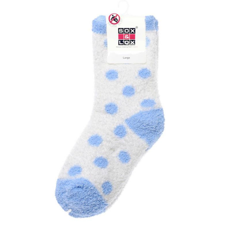 Kids Bed Socks Sky Blue Medium front image on Livehealthy HK imported from Australia