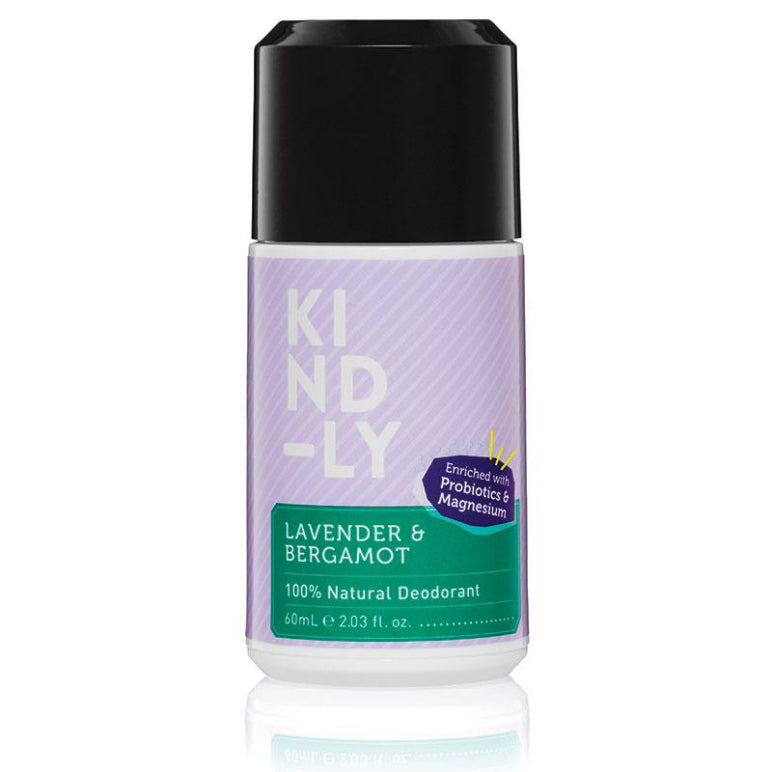 Kind-ly Natural Deodorant Lavender & Bergamot front image on Livehealthy HK imported from Australia