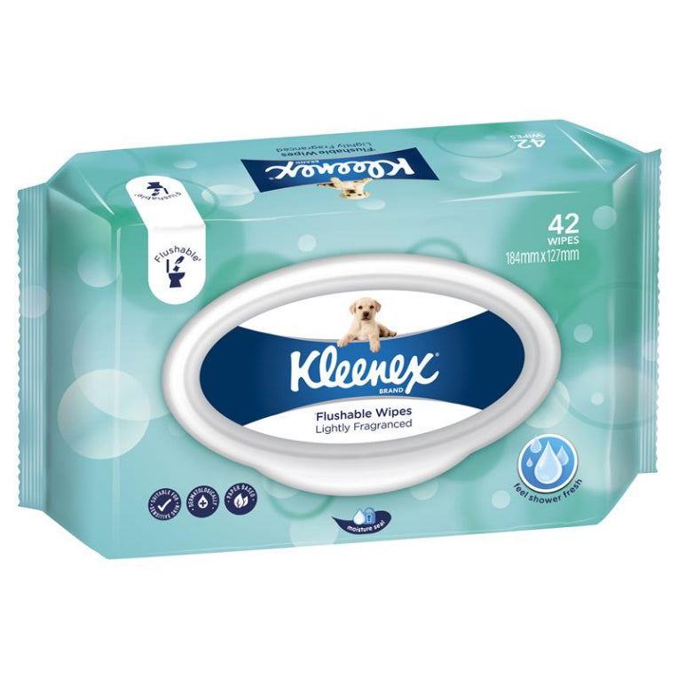 Kleenex Scented Refill Wipes 42 Pack front image on Livehealthy HK imported from Australia