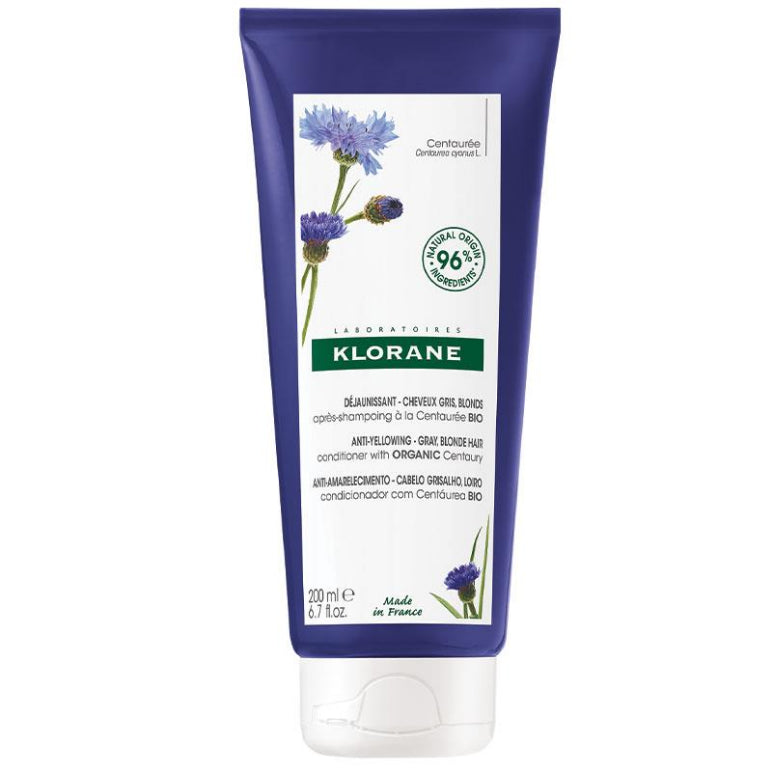 Klorane Conditioner With Organic Centaury 200ml front image on Livehealthy HK imported from Australia