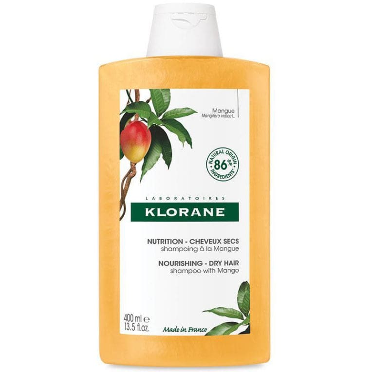 Klorane Shampoo with Mango Butter 400ml front image on Livehealthy HK imported from Australia