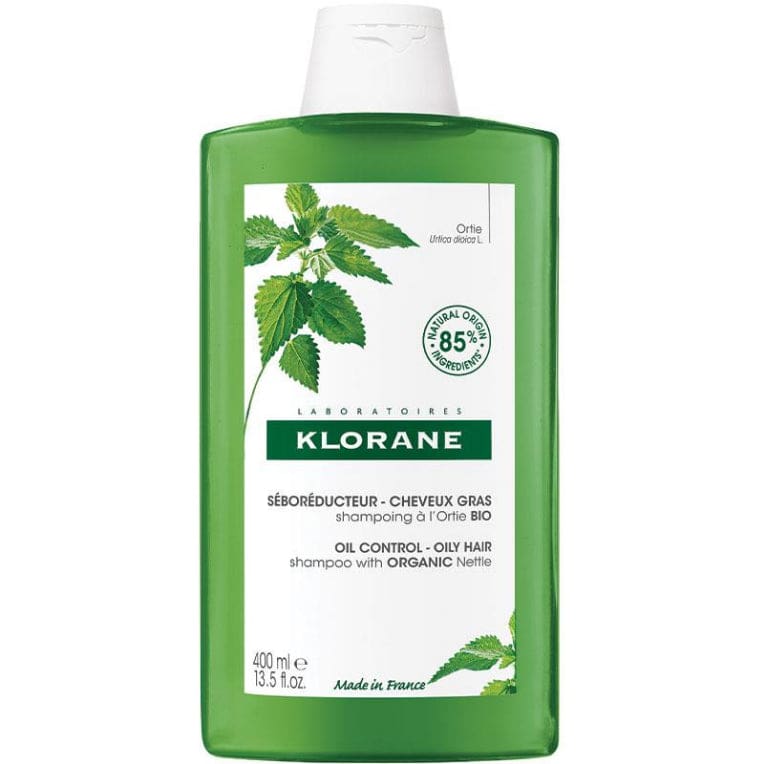 Klorane Shampoo with Organic Nettle 400ml front image on Livehealthy HK imported from Australia