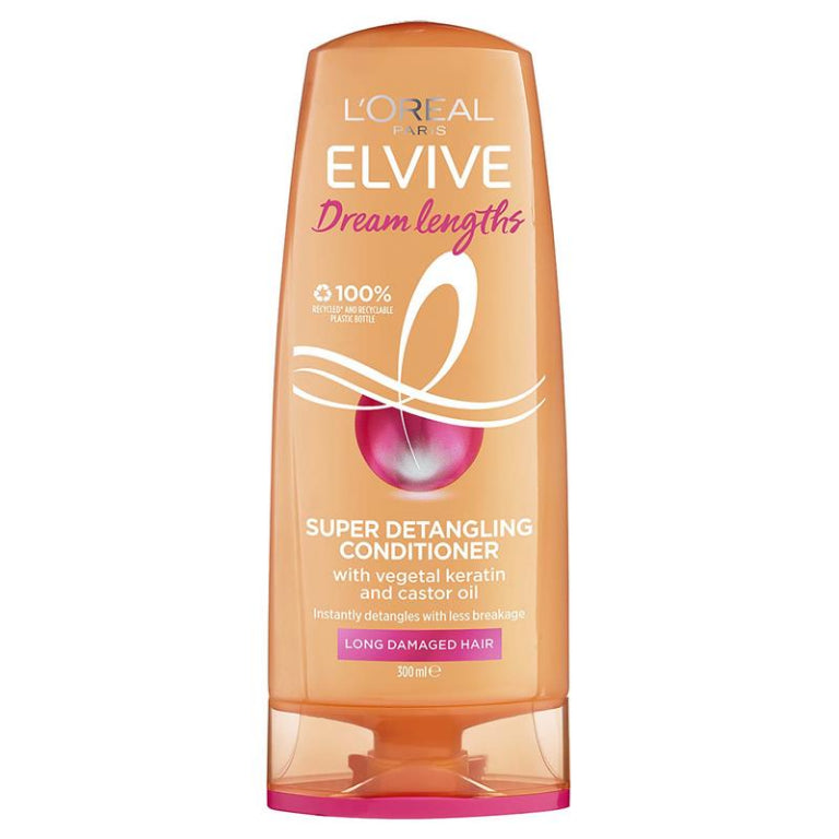 L'Oreal Paris Elvive Dream Lengths Conditioner 300ml front image on Livehealthy HK imported from Australia