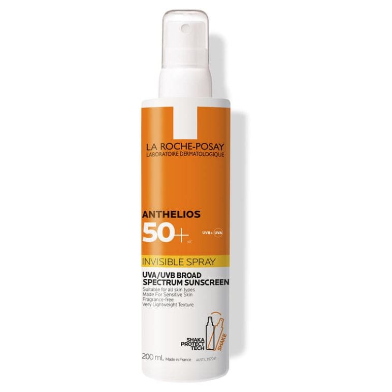 La Roche Posay Anthelios Invisible Spray SPF50+ 200ml front image on Livehealthy HK imported from Australia
