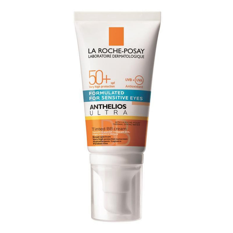 La Roche-Posay Anthelios ULTRA Tinted Sunscreen SPF50+ For Dry Skin 50ml front image on Livehealthy HK imported from Australia