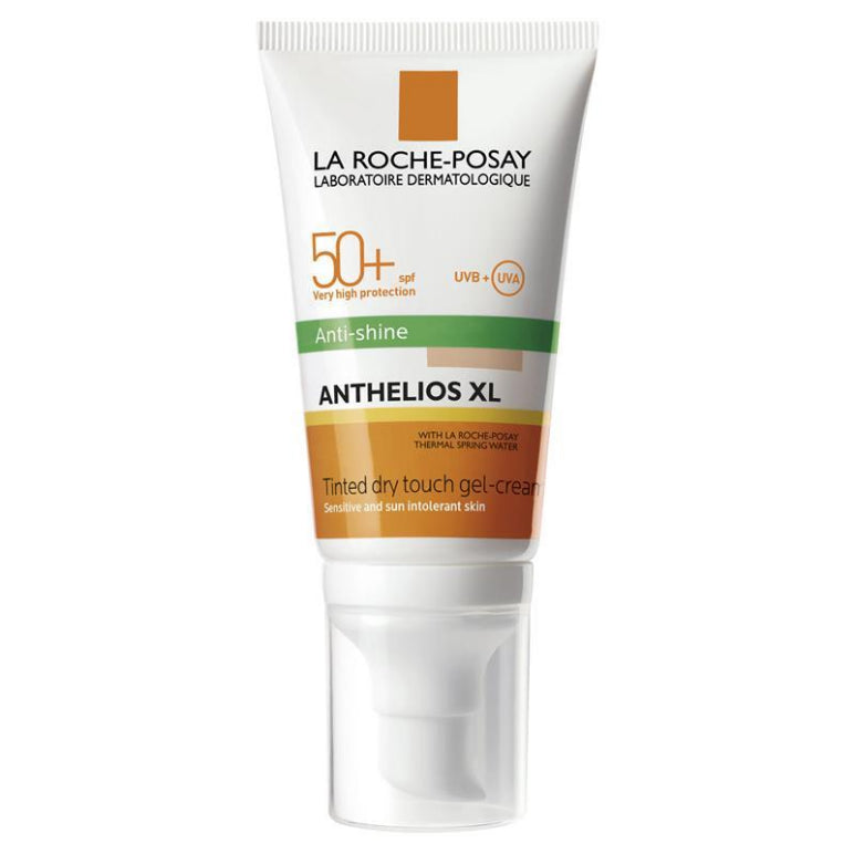 La Roche-Posay Anthelios XL Dry Touch Tinted Facial Sunscreen SPF50+ 50ml front image on Livehealthy HK imported from Australia