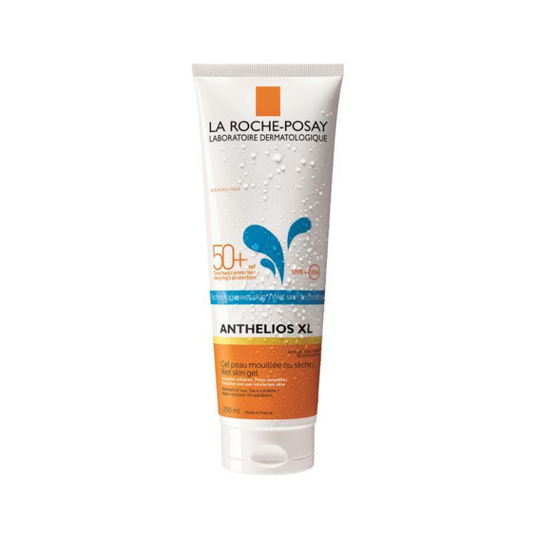 La Roche-Posay Anthelios XL Wet Skin SPF50+ 250ml front image on Livehealthy HK imported from Australia