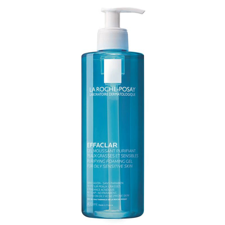 La Roche Posay Effaclar Foaming Gel 400ml front image on Livehealthy HK imported from Australia