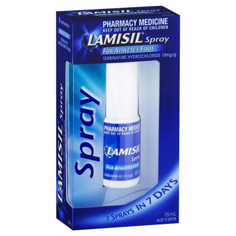 Lamisil Spray 15mL front image on Livehealthy HK imported from Australia
