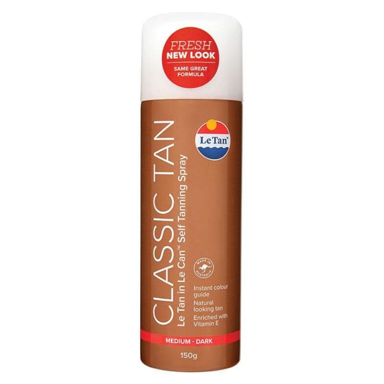 Le Tan in Le Can Classic Tan Medium/Dark 150g front image on Livehealthy HK imported from Australia