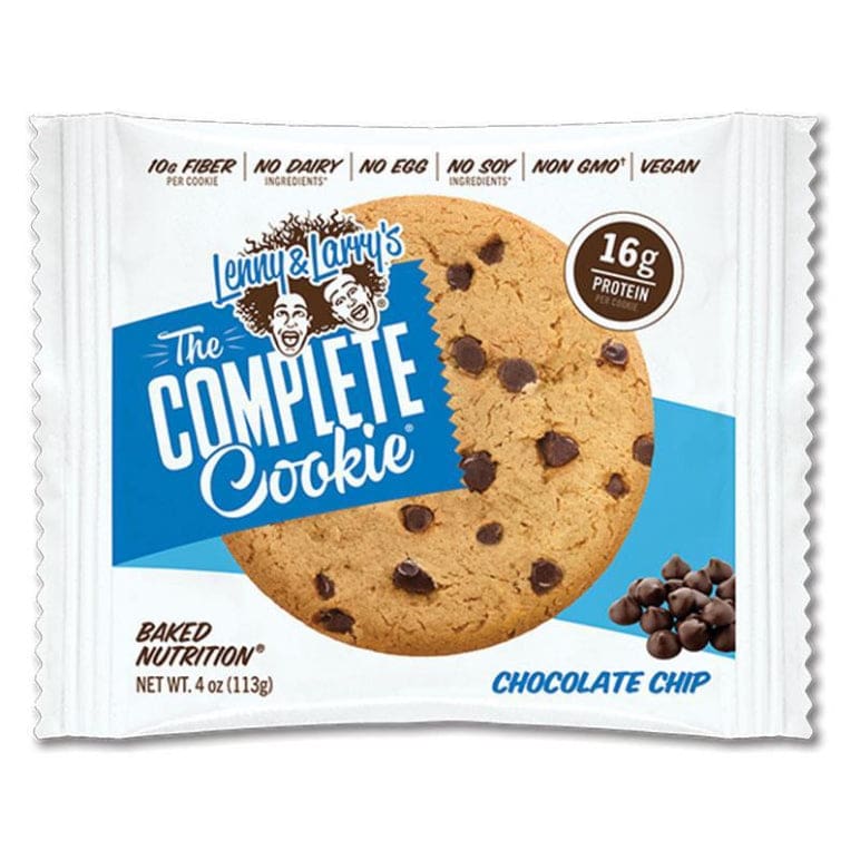 Lenny and Larry Chocolate Chip Complete Cookie front image on Livehealthy HK imported from Australia