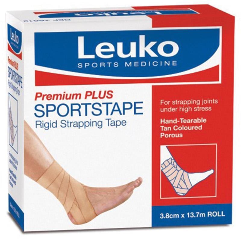 Leuko Sport Tape 3.8 X 13.7cm Flesh 1 front image on Livehealthy HK imported from Australia