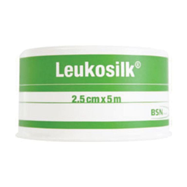 Leukosilk 2.5cm x 5 m 1022 front image on Livehealthy HK imported from Australia