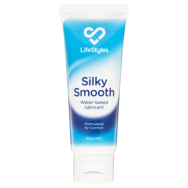 Lifestyles Lubricant Silky Smooth 100g front image on Livehealthy HK imported from Australia