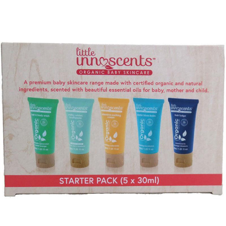 Little Innoscents 5 Starter Pack 30ml front image on Livehealthy HK imported from Australia