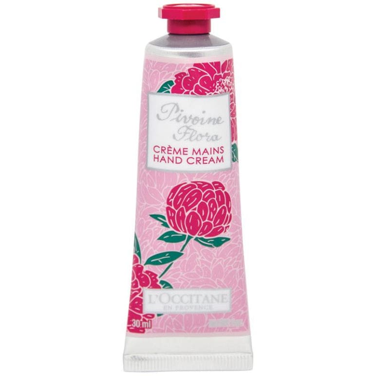 L'Occitane Pivone Flora Hand Cream 30ml front image on Livehealthy HK imported from Australia