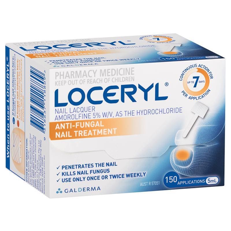 Loceryl Nail Lacquer Kit front image on Livehealthy HK imported from Australia
