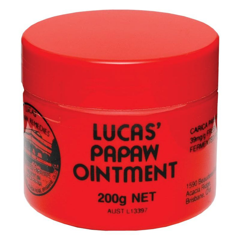 Lucas Papaw Ointment 200g front image on Livehealthy HK imported from Australia