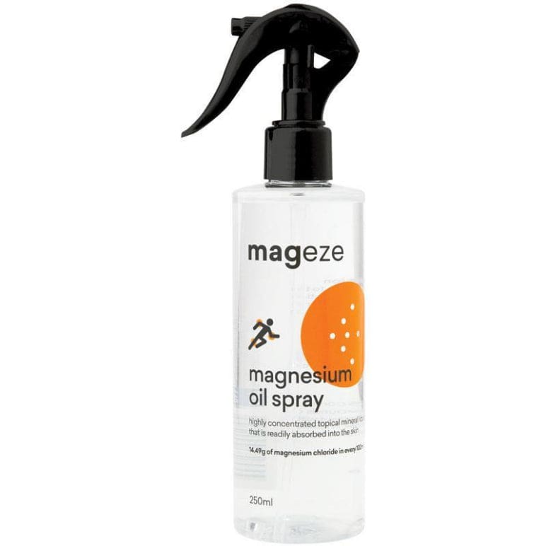 Mageze Magnesium Oil 250ml front image on Livehealthy HK imported from Australia