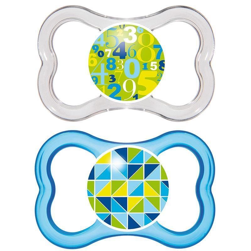 MAM Air Soothers 4-24 Months 2 Pack front image on Livehealthy HK imported from Australia