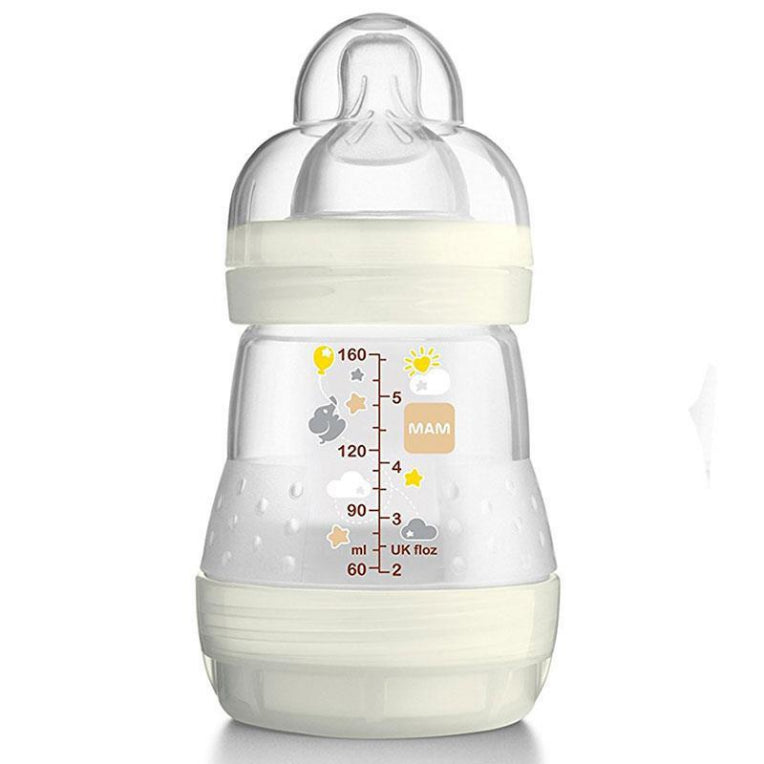 MAM Anti Colic Bottle 160ml front image on Livehealthy HK imported from Australia