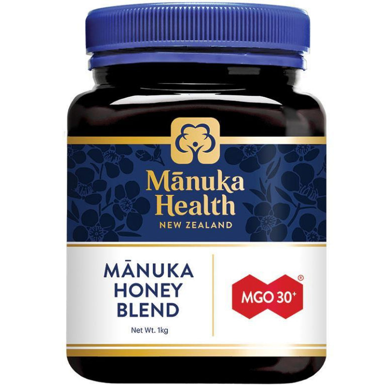Manuka Health MGO 30+ Manuka Honey Blend 1kg front image on Livehealthy HK imported from Australia