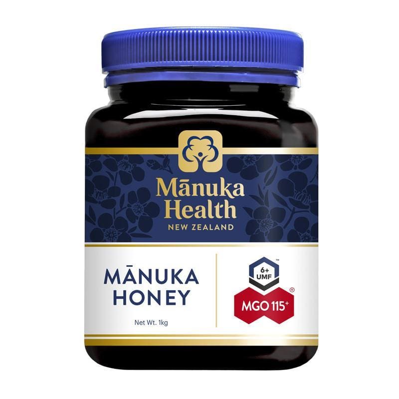 Manuka Health MGO115+ UMF6 Manuka Honey 1kg front image on Livehealthy HK imported from Australia