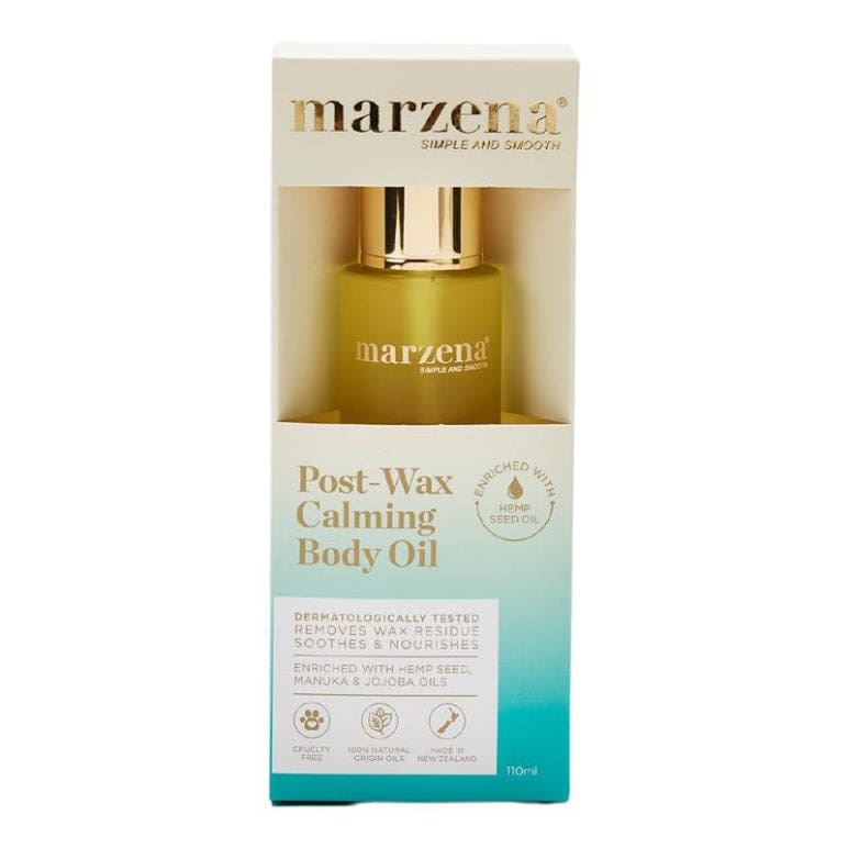 Marzena Post-Wax Calming Body Oil 110ml front image on Livehealthy HK imported from Australia