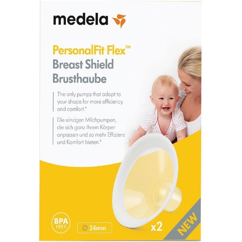 Medela Personal Fit Flex Breast Shield Medium 24mm front image on Livehealthy HK imported from Australia