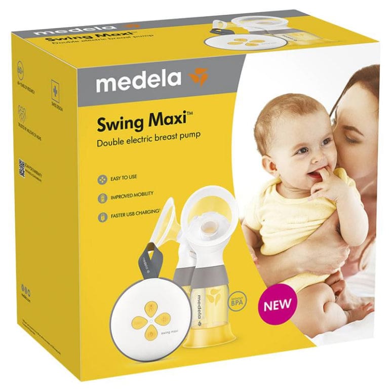 Medela Swing Maxi Double Electric Breast Pump front image on Livehealthy HK imported from Australia