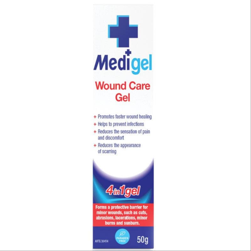 Medi Wound Care Gel 50g front image on Livehealthy HK imported from Australia