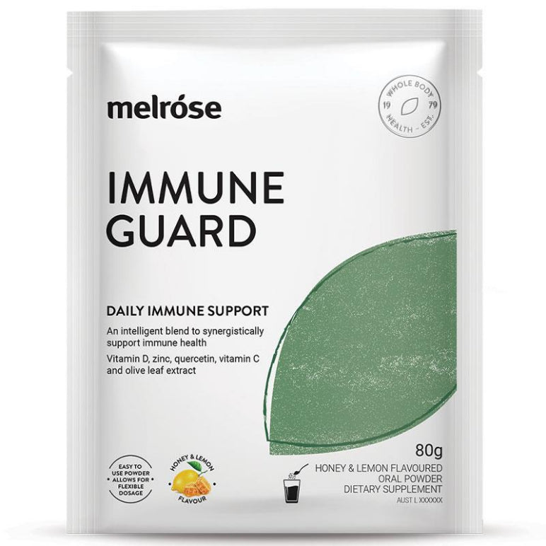 Melrose Immune Guard 80g Powder front image on Livehealthy HK imported from Australia