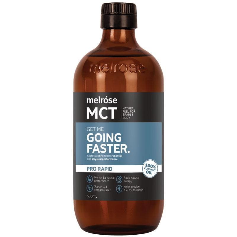 Melrose MCT Oil Brain Power 500ml front image on Livehealthy HK imported from Australia