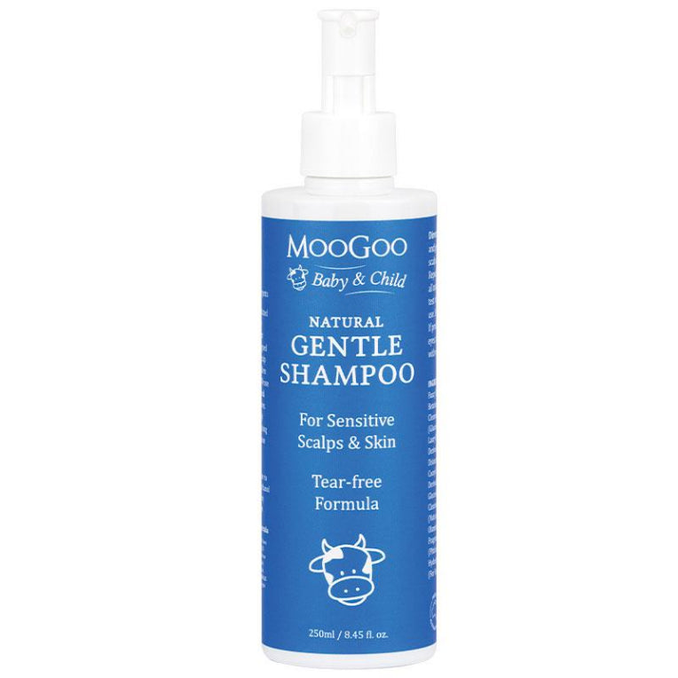 MooGoo Baby And Child Gentle Shampoo 250ml front image on Livehealthy HK imported from Australia