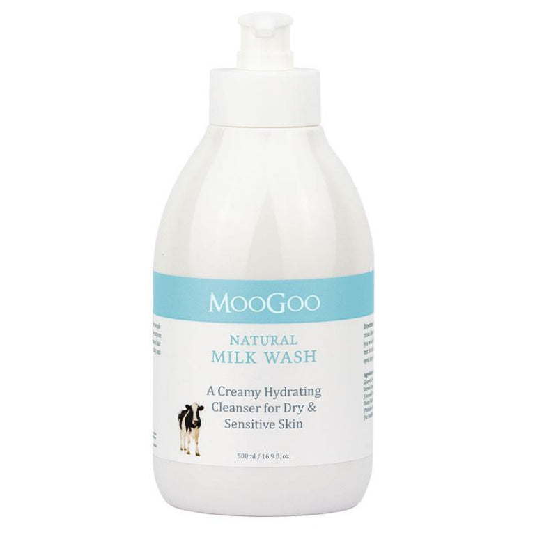 MooGoo Milk Wash 500ml front image on Livehealthy HK imported from Australia