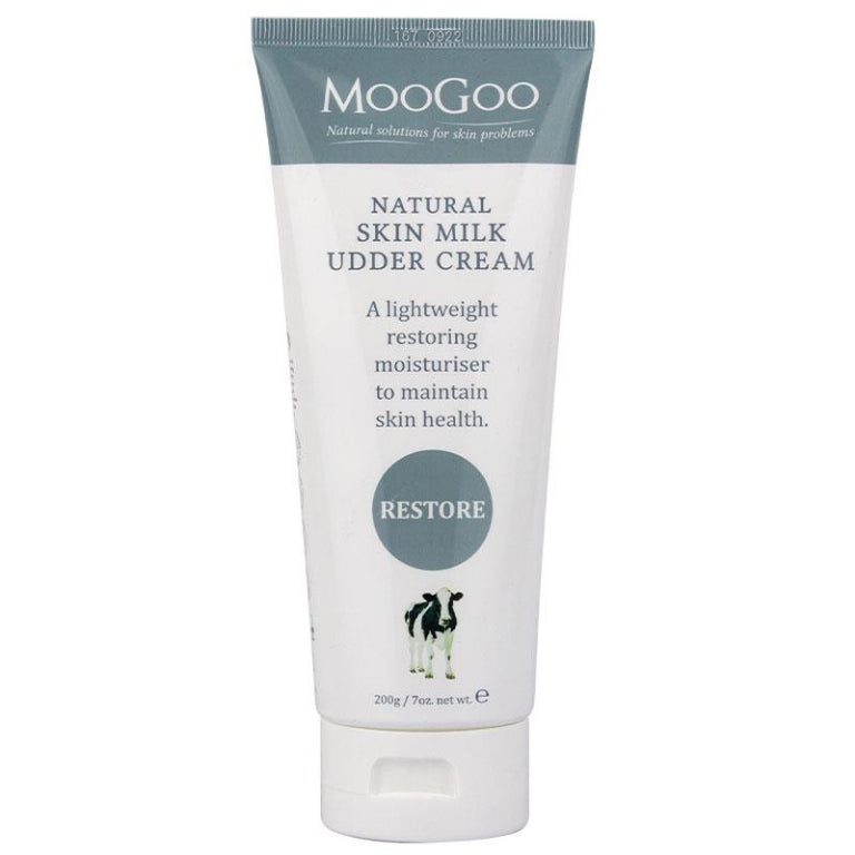 MooGoo Natural Skin Milk Udder Cream 200g front image on Livehealthy HK imported from Australia