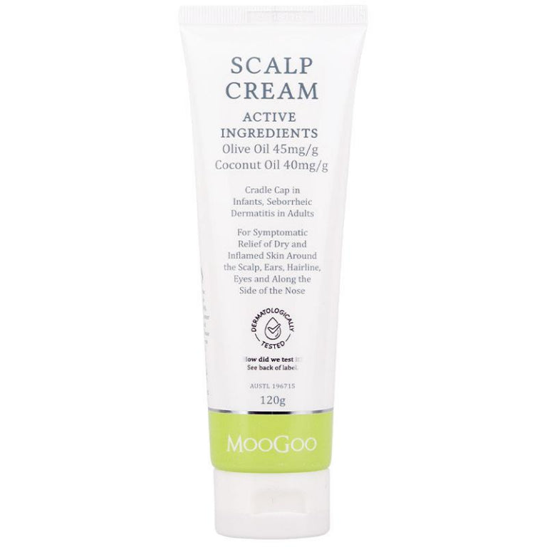 MooGoo Scalp Cream 120g front image on Livehealthy HK imported from Australia