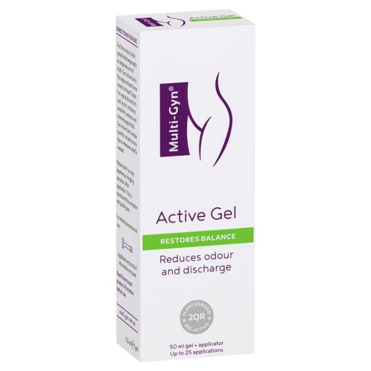 Multi-Gyn Active Gel 50ml front image on Livehealthy HK imported from Australia