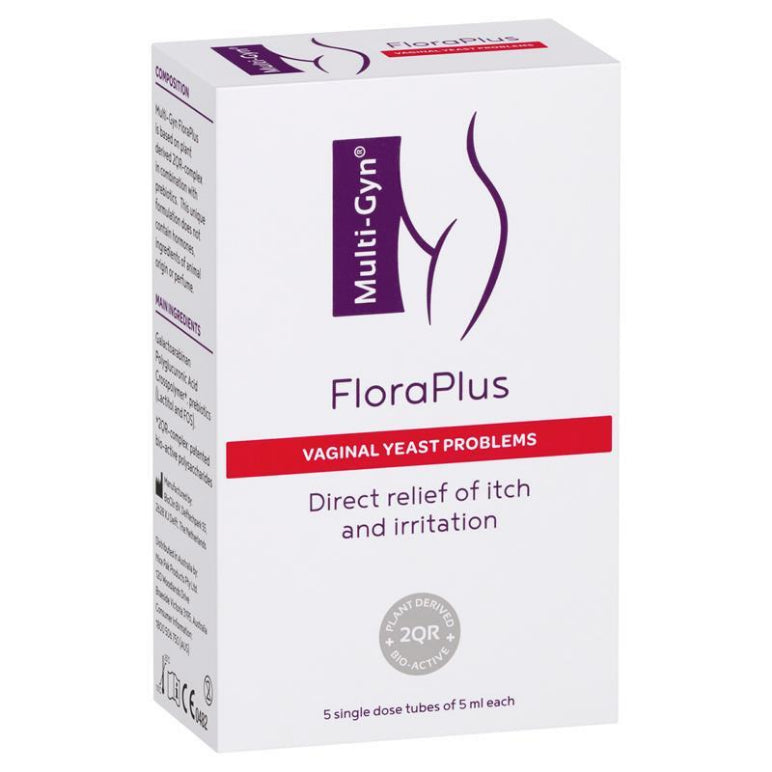 Multi-Gyn FloraPlus 5 Pack front image on Livehealthy HK imported from Australia